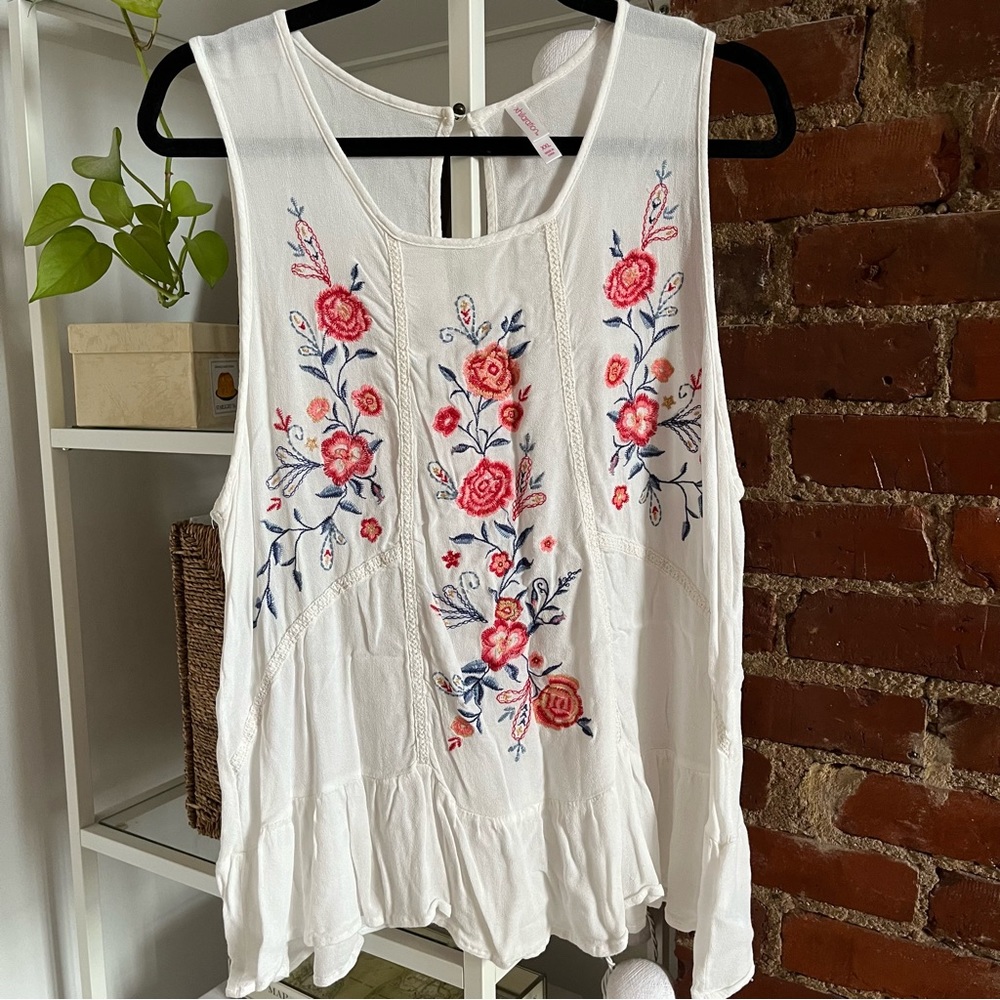 Boho Floral Tank by Xhilaration (Target)